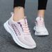 New Sports Shoes For Women Summer Tennis Mesh Breathable Thick Sole Outdoor Training Wear-resistant Casual Jogging Shoes_vogvips.com