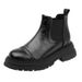 2025 Autumn Winter New Retro Elastic Mouth Slip-On Versatile Short Fashion Ankle Boots Women_vogvips.com