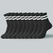 10/20 Pairs Men Women Striped Round Neck Spring Autumn Breathable Odor Proof Sweat Absorbing All-Season Casual Socks_vogvips.com