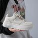 Little White Shoes Female Heightening Student Board Shoes Female Platform Street Casual Shoes_vogvips.com