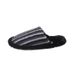 Men And Women's Cozy Striped Fuzzy Slippers For Home Winter Warm Soft Indoor House Shoes Non-Slip Rubber Sole_vogvips.com