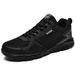 Summer Sneakers Lightweight Men Casual Mesh Breathable Male Footwear Lace Up Walking Shoes Black Tenis Zapatillas Hombre_vogvips.com