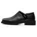 ShoeVault Slip-On Thick-Soled 2025 New Leather Derby Business Casual Square-Toed Stylish Height-Increasing Men's Shoes_vogvips.com