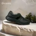 Designer Shoes Smartly Styled Men's Work To Casual Transition Boots High Quality Black Leather Laced Footwear From_vogvips.com