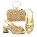 New fashion fish mouth high shoes shoes and bags to match plus-size wedding parties_vogvips.com