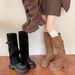 Melard Height-Increasing Thick-Soled Long For Women 2025 New Summer Over-the-Knee Slimming Riding Boots_vogvips.com