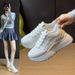 Little White Shoes Female And Female Students Leisure Sports Versatile Board Shoes Street Shooting_vogvips.com