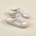 Half Tray White Shoes Female Student Mesh Breathable Heightening Shoes Casual Board Shoes_vogvips.com