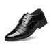 Men's Formal Dress Shoes - Pointed Toe PU Leather Business Office Shoes For Men With Breathable & Comfortable Design - Available In Extended Sizes_vogvips.com
