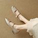 New Chinese Style Retro Square Toe Mary Jane 2025 Spring Summer Shallow Mouth One Strap Soft Sole Internet Celebrity Hot_vogvips.com