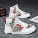 Autumn And Winter New Korean Version Trend Versatile Casual Board German Training Men's Sports High Fashion Shoes_vogvips.com