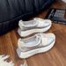 Thick-soled Heightening Single Shoes Women's Heightening Breathable Velcro Sports And Leisure Shoes_vogvips.com