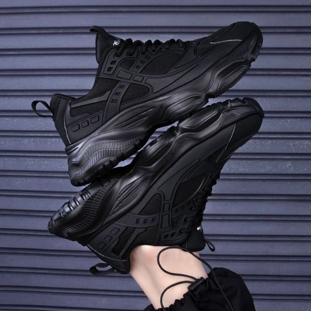 Four Seasons New Men's Height Increasing Daddy Shoes Versatile Men's Casual Sports Tire Bottom Tide Shoes_vogvips.com