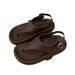 Thick-Soled SGIRL TWTW Buckle Herringbone Flip-Flop Sandals 2026 Summer Outdoor Beach Casual Roman Women's Shoes_vogvips.com