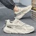 Men's Spring New Breathable Mesh Sports Men's Trend Versatile, Height Increasing Board Shoes, Casual Running Dad Shoes_vogvips.com