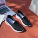 2026 New Large Size Solid Color Slip-On Women's Sneakers, Breathable Casual Shoes, Cross-Border Dropshipping_vogvips.com