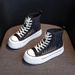 Breathable Mesh High Top Hidden Wedge White Sneakers Women Lightweight Soft 2025 Summer New Versatile Thick Sole Board_vogvips.com