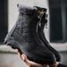 Foreign Trade Large Size Cotton Shoes Casual Fashion Umbrella Cloth Piled Thickened Warm Snow Boots Large Cotton Shoes_vogvips.com