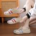 Forrest Gump Shoes Women's New Version Female Student Casual Sports All Match Board Shoes Street Shot K1507_vogvips.com