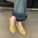 Flat Retro Little Red Single Fairy 2025 New Spring Ballet To Match Dress Mary Jane Shoes_vogvips.com