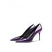 Women S Elegant Pointed Toe High Heel Pumps Glossy Purple Holographic Red Stiletto Dress Shoes For Special Occasions_vogvips.com