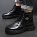 European Warm Series Men's Martin Autumn Winter High-top British Style Black Workwear Motorcycle Leather Boots Casual Shoes_vogvips.com
