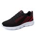 Spring And Autumn New Black Sneakers For Women Korean Style Versatile Breathable Lightweight Student Gym Casual Running_vogvips.com