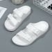 Size36-47 Couples Adjustable Soft Buckle Slippers For Men Flat EVA Slippers Lightweight Anti Slip Slides Dropshipping Shoes_vogvips.com
