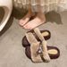 2025 Autumn Winter New Fashion Furry Suede Slippers For Women, Thick Sole Height Increasing One-Word Slippers, Versatile_vogvips.com