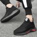 Hollow Invisible Heightening Shoes Men's Inner Heightening Men's Shoes Breathable Mesh Hollowed Board Shoes Sports Shoes Men's Shoes_vogvips.com