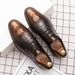 Suitable For All Seasons 2020 New Fashion Trend Men's British Style Casual Business Formal Leather Shoes Large Size_vogvips.com