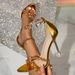 Versatile Pointed-toe Low-cut High-heeled Women's Shoes, Simple One-strap Stiletto Sandals, Popular Across Europe And_vogvips.com