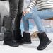 Winter Outdoor Waterproof, Anti Slip, Warm Cotton Shoes, Snow Boots, Couple Style, Mid Length Casual Cotton Boots_vogvips.com
