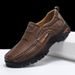 Large-Sized Handcrafted Casual Shoes, Anti-Slip And Wear-Resistant Outdoor Work Shoes, Breathable Low-Top One-Foot Men's_vogvips.com