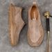 Euro Step First Layer Cowhide Slip-On Casual Leather Shoes Lazy No-Tie Summer Men's Breathable_vogvips.com