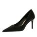 stiletto High Heel Shallow Mouth Pointed Toe Commuter High Heels Women's Shoes Single Shoes_vogvips.com
