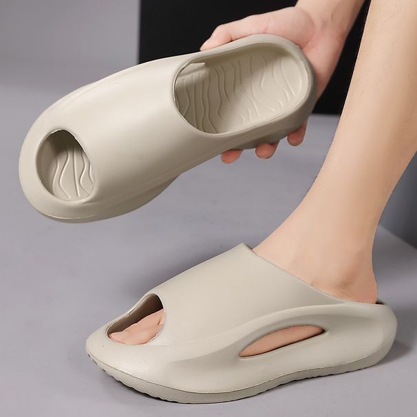Coconut Men, Trendy Outerwear, Super Soft Thick Bottom, Casual And Non Slip, Suitable Outdoor Sports, Cool Slippers For_vogvips.com