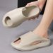 Coconut Men, Trendy Outerwear, Super Soft Thick Bottom, Casual And Non Slip, Suitable Outdoor Sports, Cool Slippers For_vogvips.com