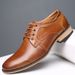 Ark Bird Large Size Formal Leather British Business Men's Single Shoes_vogvips.com