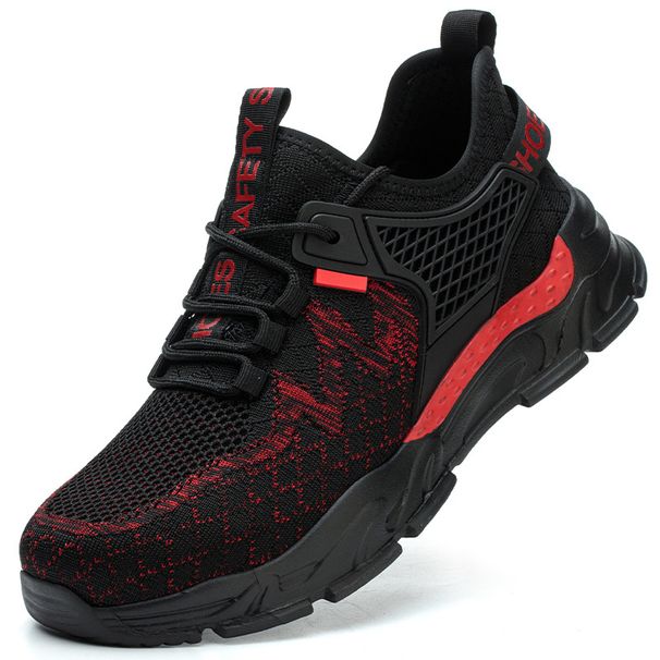 Men’s Shoes Summer Breathable Steel Toe Anti Smash Anti Puncture Deodorant Insulation Non Slip Electrician Lightweight Safety Work Women's Shoes_vogvips.com