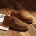 Men's Thick Sole Casual Low Top Suede Frosted Men's Shoes, Versatile Cowhide Shoes_vogvips.com