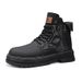 Autumn New Men' High-top Martin Work Boot Britih Style Korean Verion Veratile Motorcycle Outdoor Caual Trendy_vogvips.com