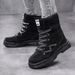 2025 Winter New Snow Boots With High Top And Thick Velvet, Anti Slip Cotton Boots, Cold Resistant Boots_vogvips.com