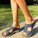 Large 2025 Summer New Fish Mouth High Roman Sandals Slope Heels Diamond Flower Hollow Slippers For Women_vogvips.com