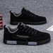 Men's Safety Work Shoes Waterproof Wear-resistant Slip-resistant Flat Sole Casual Sneakers Trendy For Construction Work Site_vogvips.com