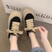 Thick-Soled Dexun Shoes For Women 2025 Spring And Autumn New Dissolving Black Low-Top Non-Slip Casual Versatile Sneakers_vogvips.com