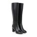 Women's Boots Thick Heel High Heel Square Toe Fashion All-match Warm And Comfortable Long Boots Women's Shoes High Boots_vogvips.com