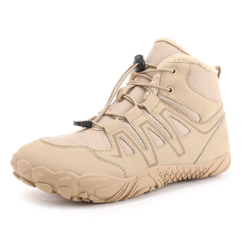 Winter Snow Boots Men Shoes Women Anti-slip Warm Soft Plush High-top Casual Shoes Flat Durable Outdoor Hiking Shoes Men_vogvips.com