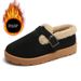 Birken Furry 2025 Winter Retro Style Thick Sole Fleece Lined Thickened Snow Boots Cross-Border Plus Size Shoes For Women_vogvips.com