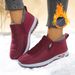 Slip-On Snow Boots Winter New Warm Cotton Shoes Women's Cross-Border Large Size_vogvips.com